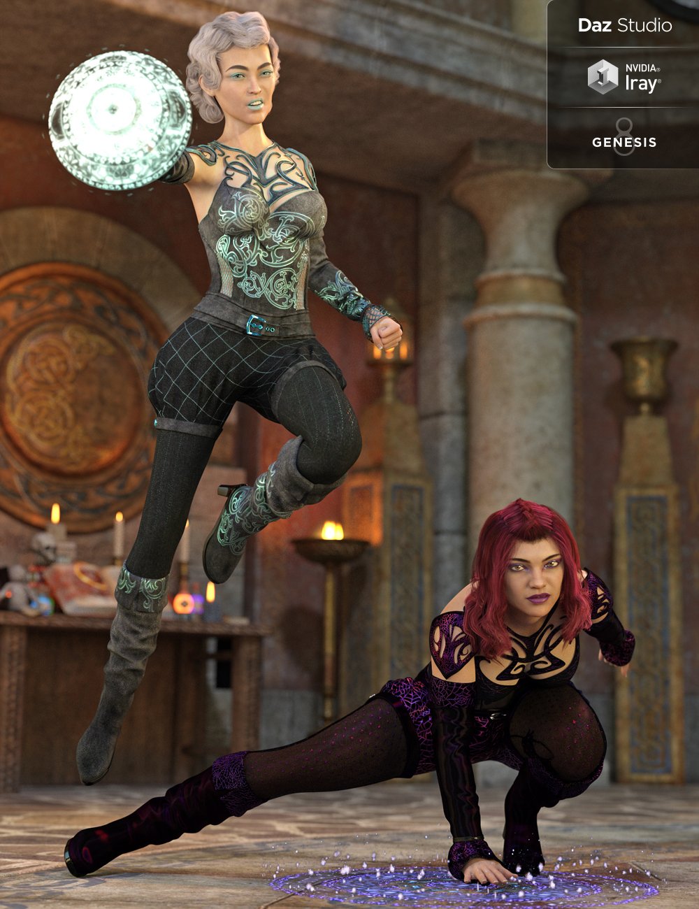 图片[1]-[daz服装] LoveSpell服装纹理-DAZ爱好者