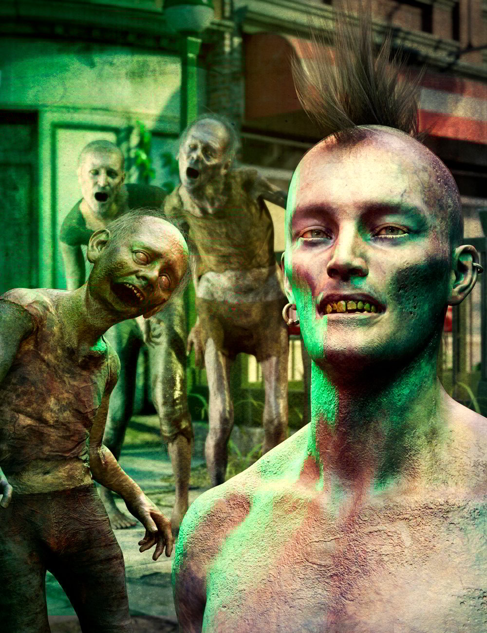 图片[1]-[daz合集] M3D僵尸捆绑包-DAZ爱好者