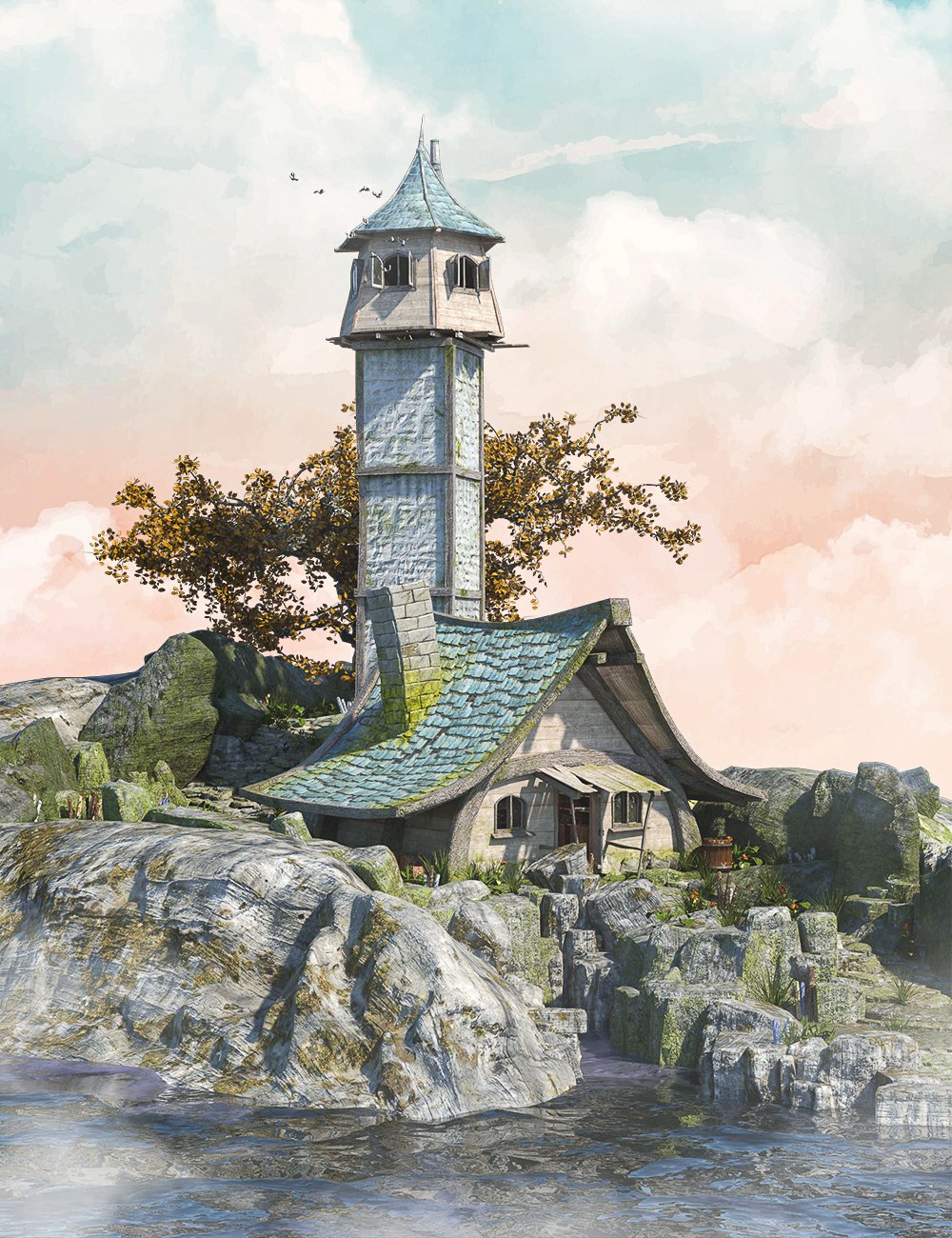 图片[1]-[daz场景] M8巫师岛-DAZ爱好者