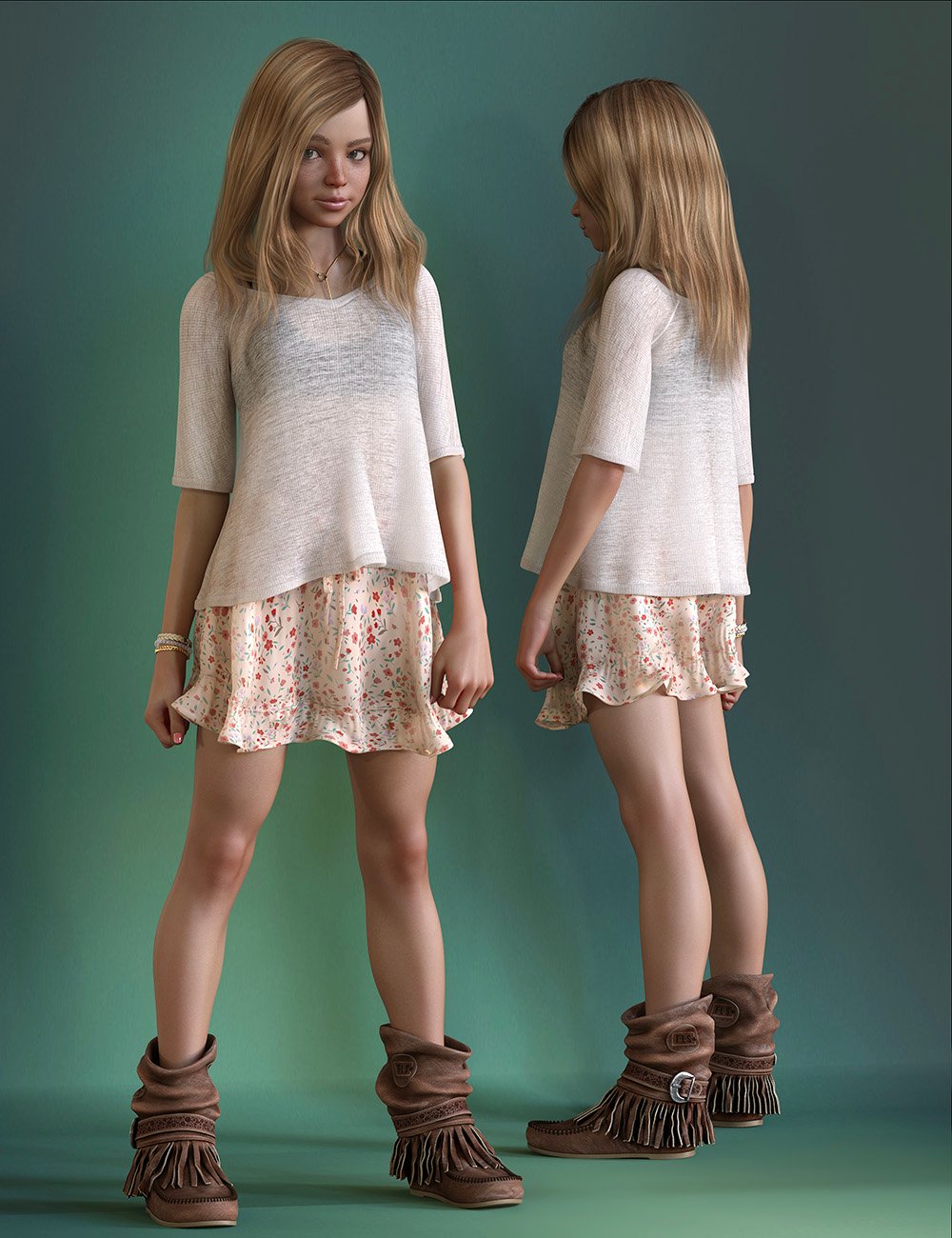 图片[1]-[daz服装] Madison dForce Genesis 8女性服装及配饰-DAZ爱好者