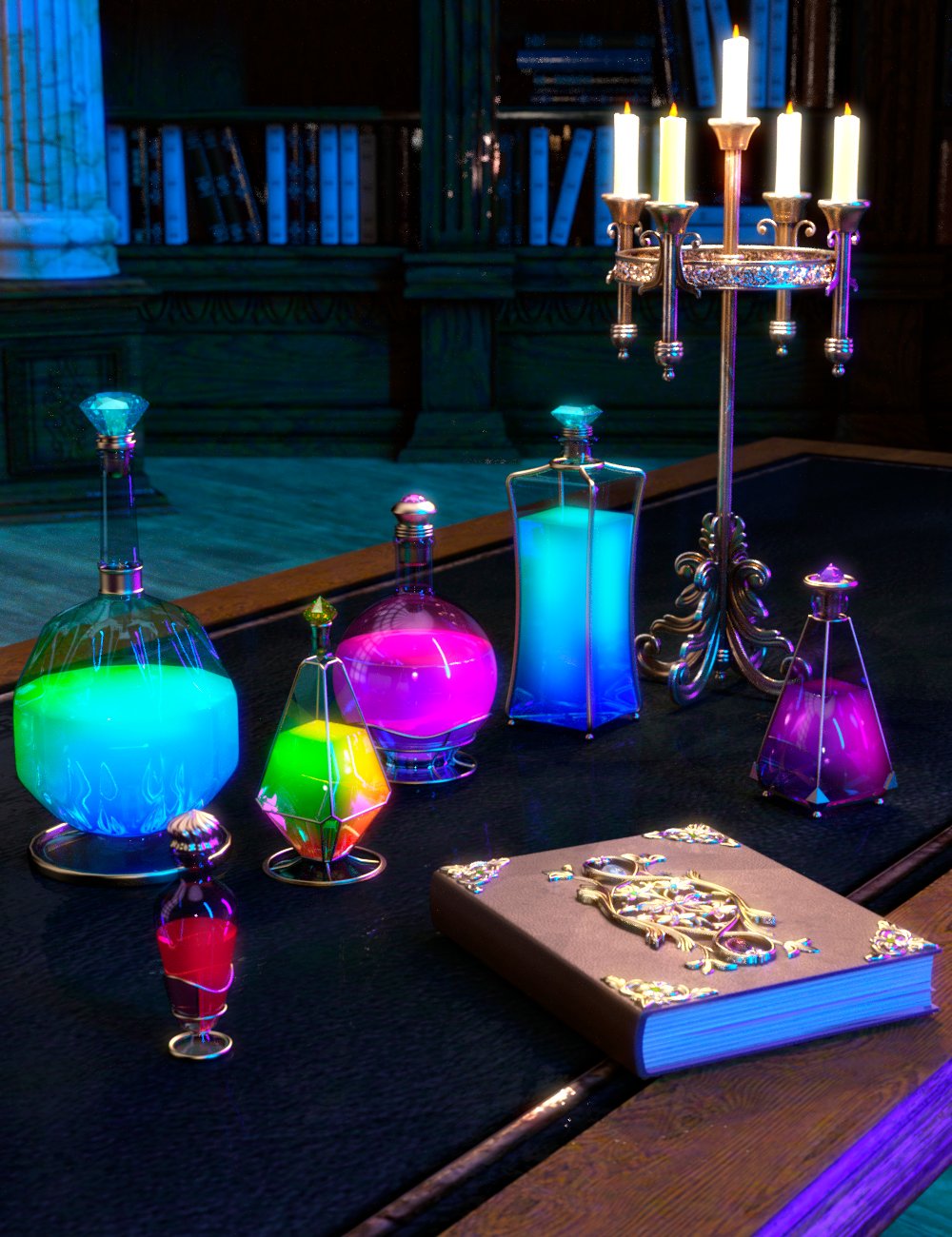 图片[1]-[daz道具] 魔术道具-DAZ爱好者