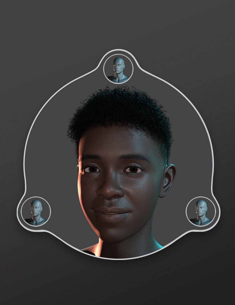 图片[1]-[daz角色] Teen Kola 8.1 MetaMixer附加组件-DAZ爱好者