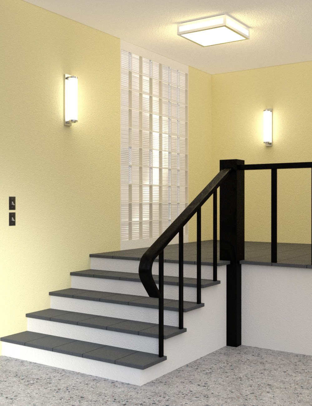 图片[1]-[daz场景] 中世纪现代客房Vignette-DAZ爱好者