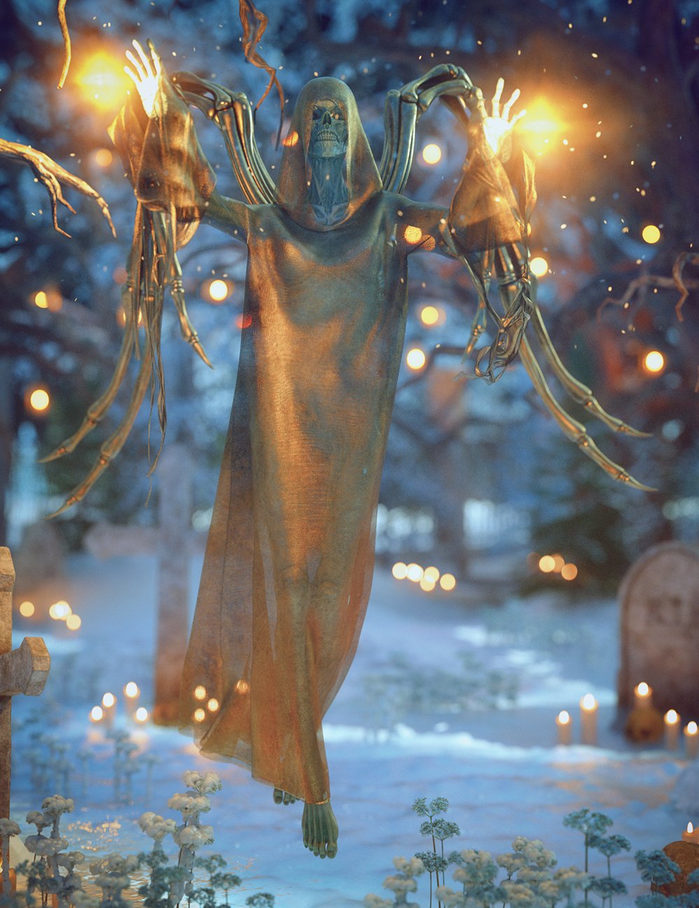 图片[1]-[daz角色] 创世纪的未来预兆8.1女性-DAZ爱好者