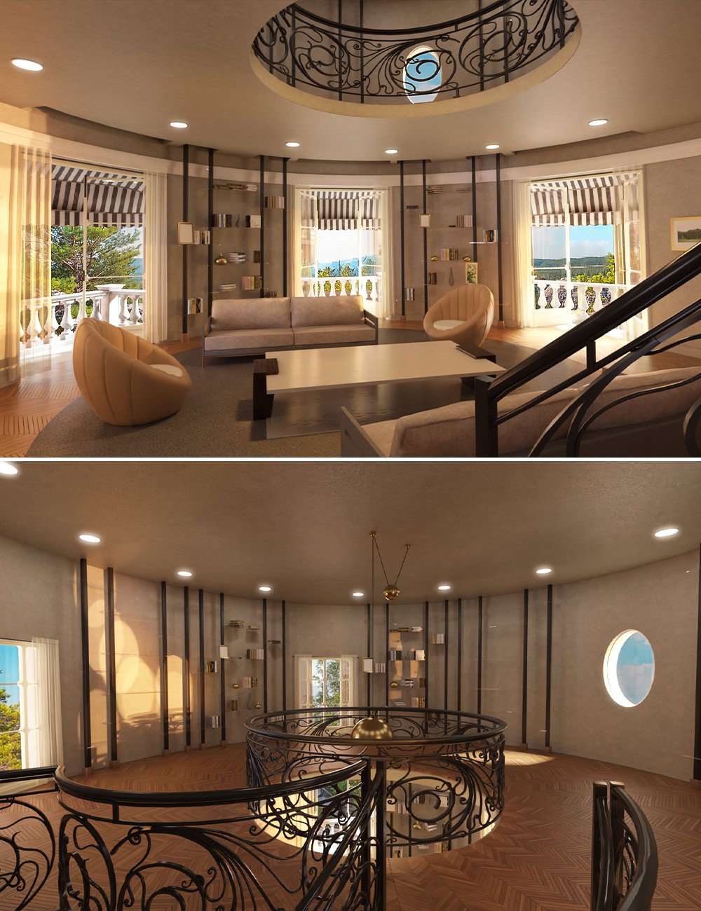 图片[1]-[daz场景] 巴黎圆顶-DAZ爱好者