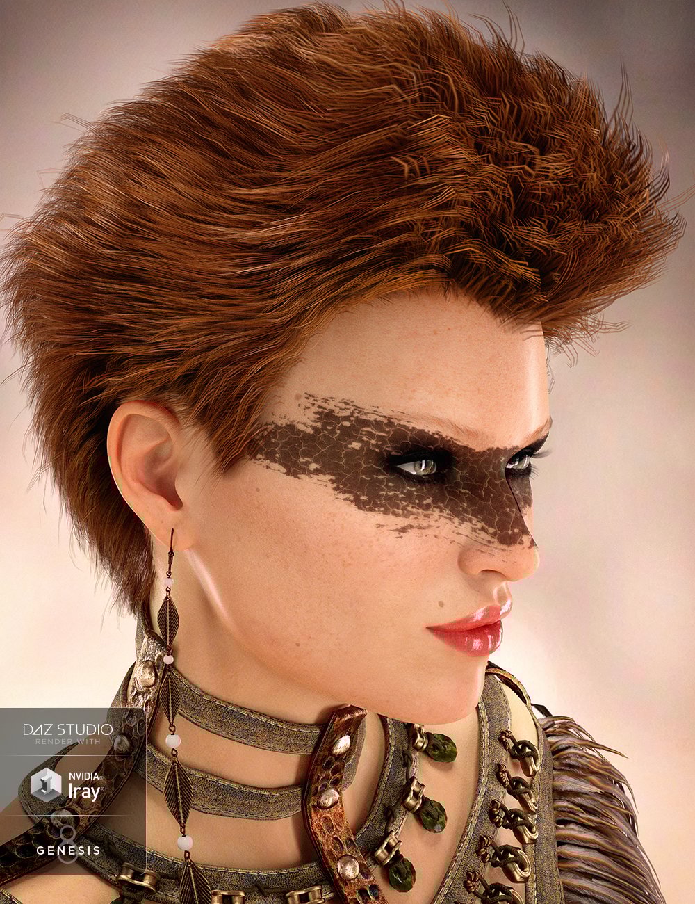 图片[1]-[daz发型] 《创世纪8》和《创世纪3》女性的平发（s）-DAZ爱好者