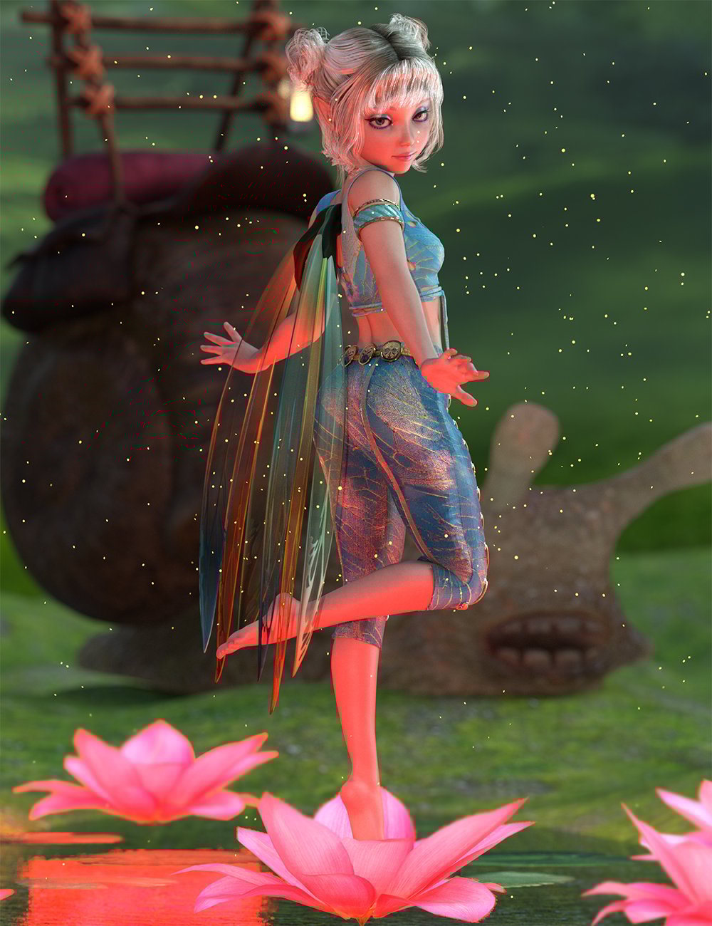 图片[1]-[daz姿势] Pixie 9的Pixie Dust姿势-DAZ爱好者