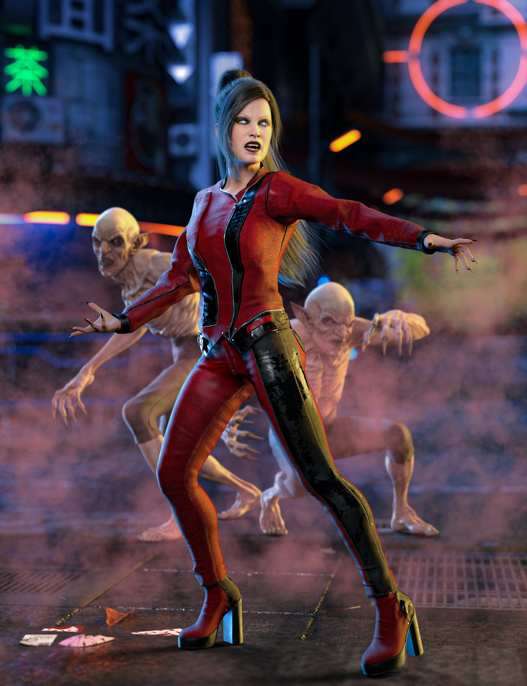 图片[1]-[daz服装] 创世纪8和8.1女性的阴影王国服装-DAZ爱好者