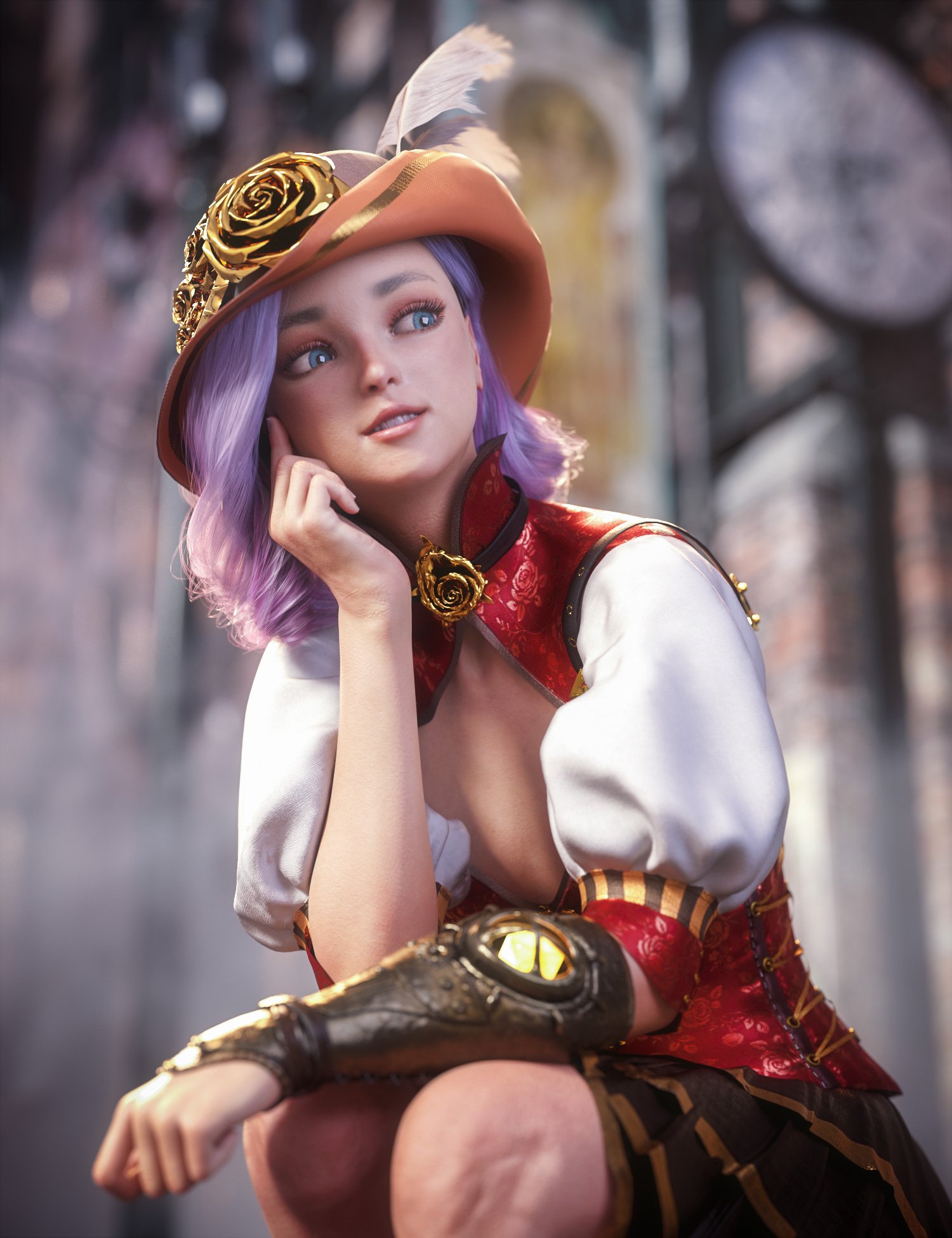 图片[1]-[daz姿势] 群与创世纪8.1女性的表达-DAZ爱好者