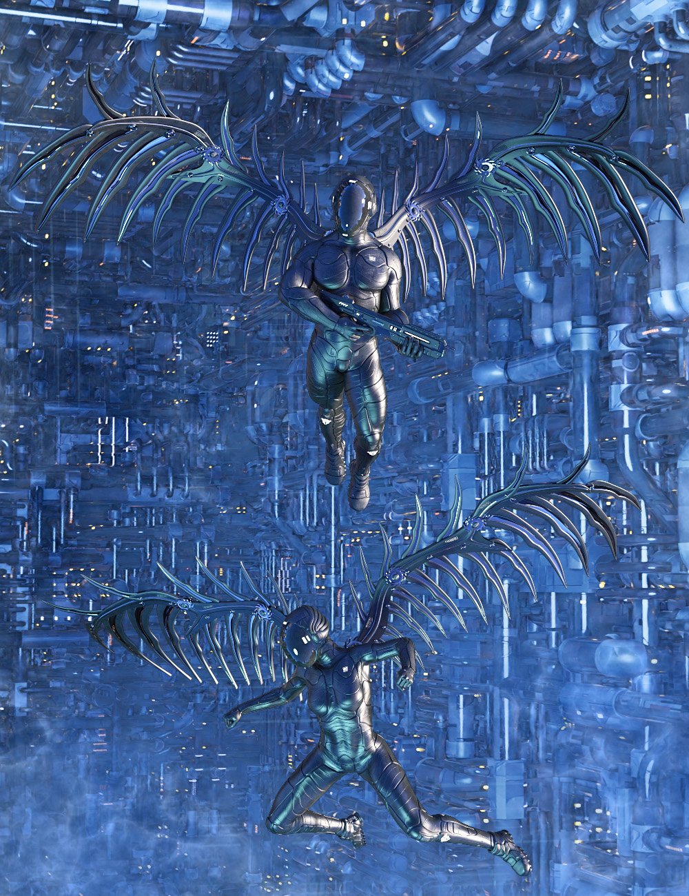 图片[1]-[daz服装] 创世纪8的裂缝之翼-DAZ爱好者