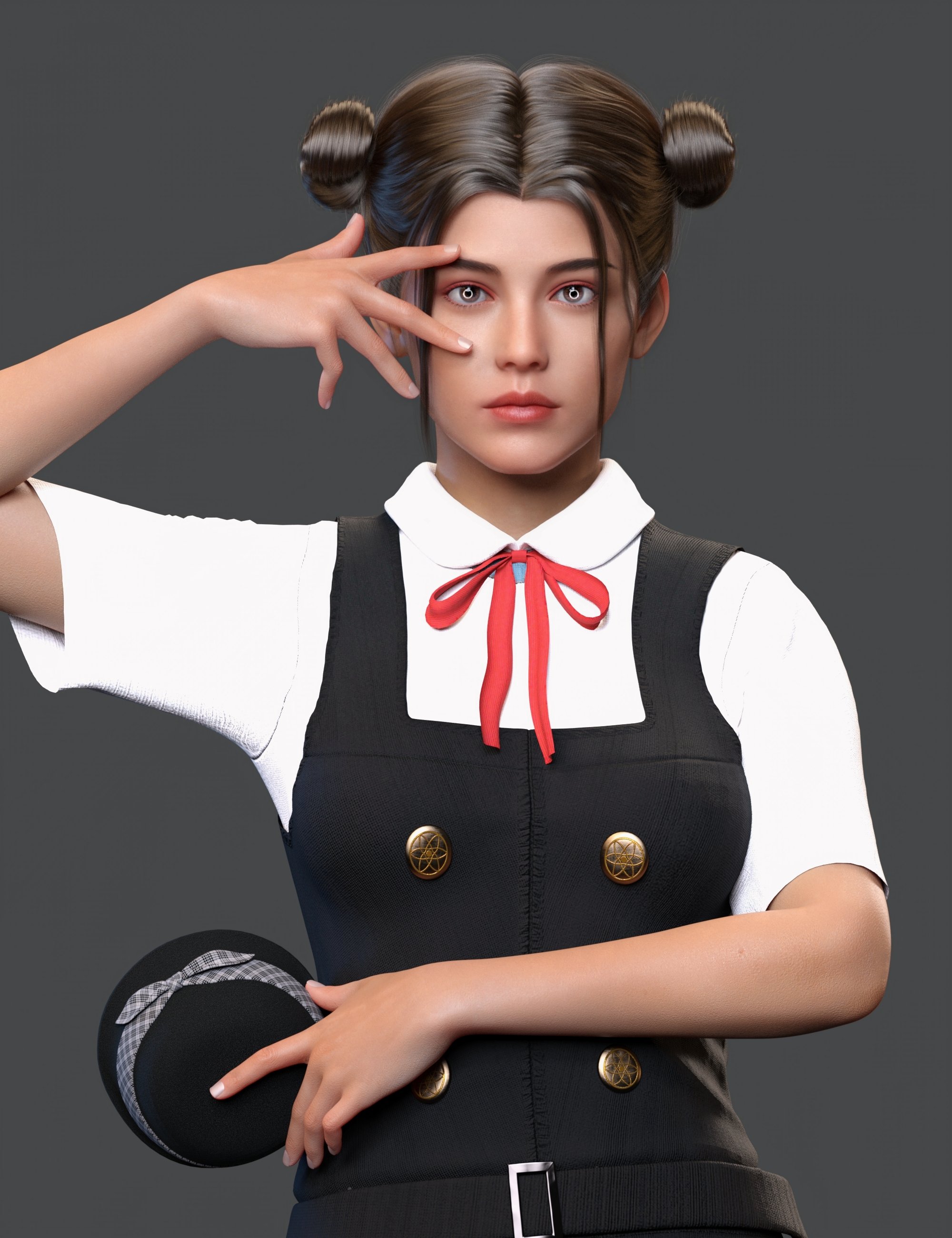 图片[1]-[daz发型] 《创世纪9》中的容发-DAZ爱好者