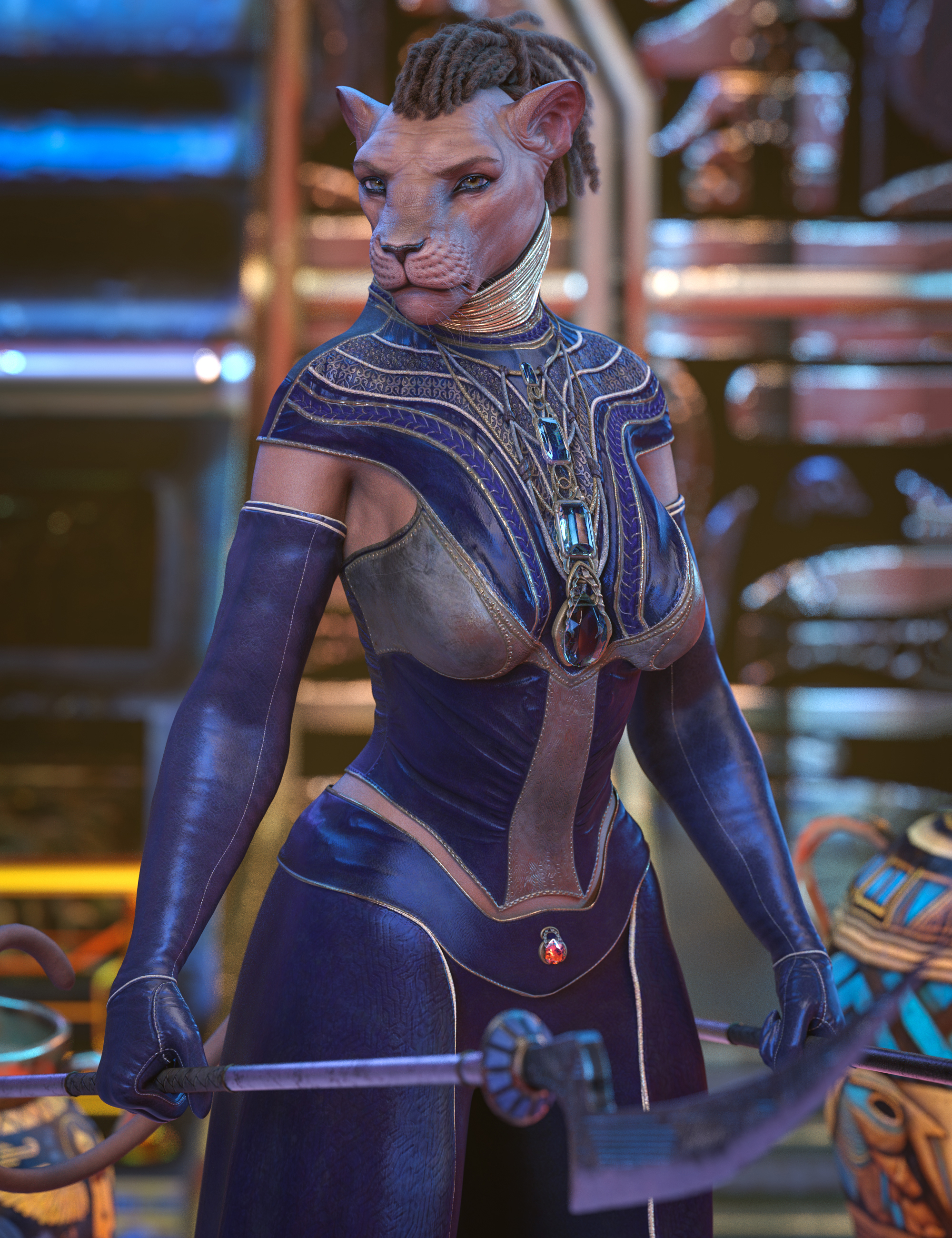 图片[1]-[daz服装] 创世纪9的dForce Orenda装备-DAZ爱好者