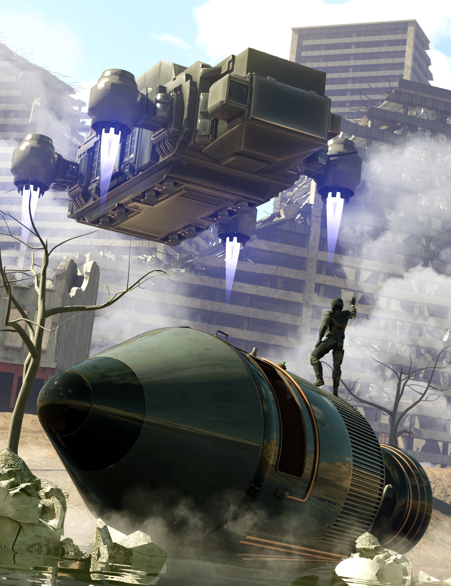 图片[1]-[daz合集] 太空探索者捆绑包-DAZ爱好者