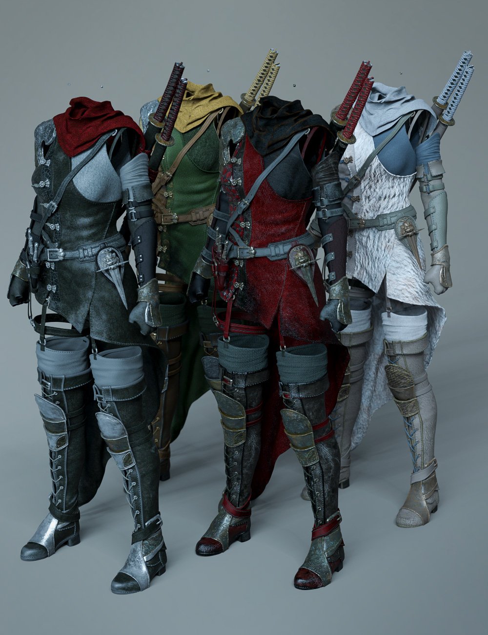 图片[1]-[daz服装] Tara Outfit纹理-DAZ爱好者