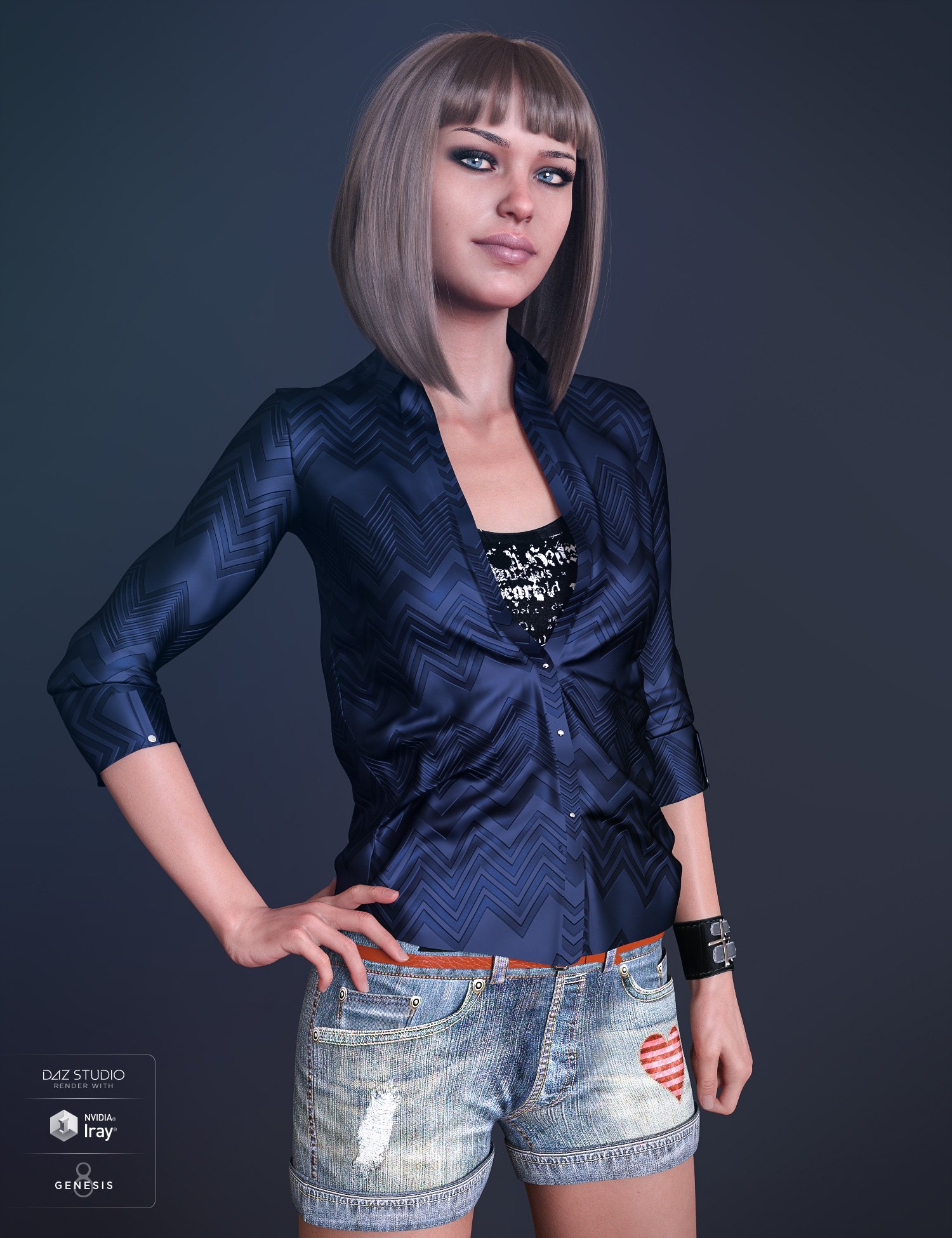 图片[1]-[daz角色] 青少年乌鸦8-DAZ爱好者