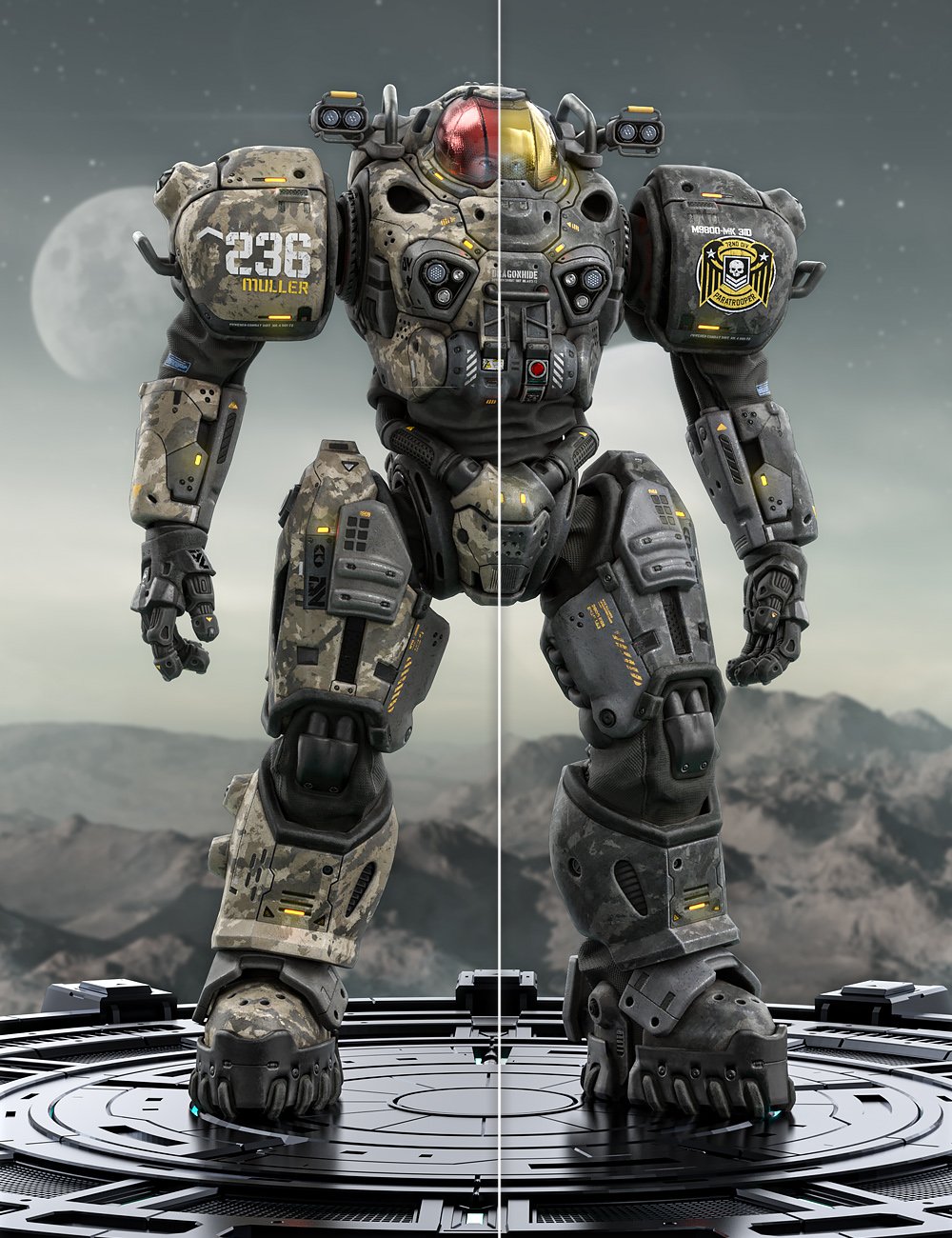 图片[1]-[daz服装] Dragonwide PCS的纹理扩展-DAZ爱好者