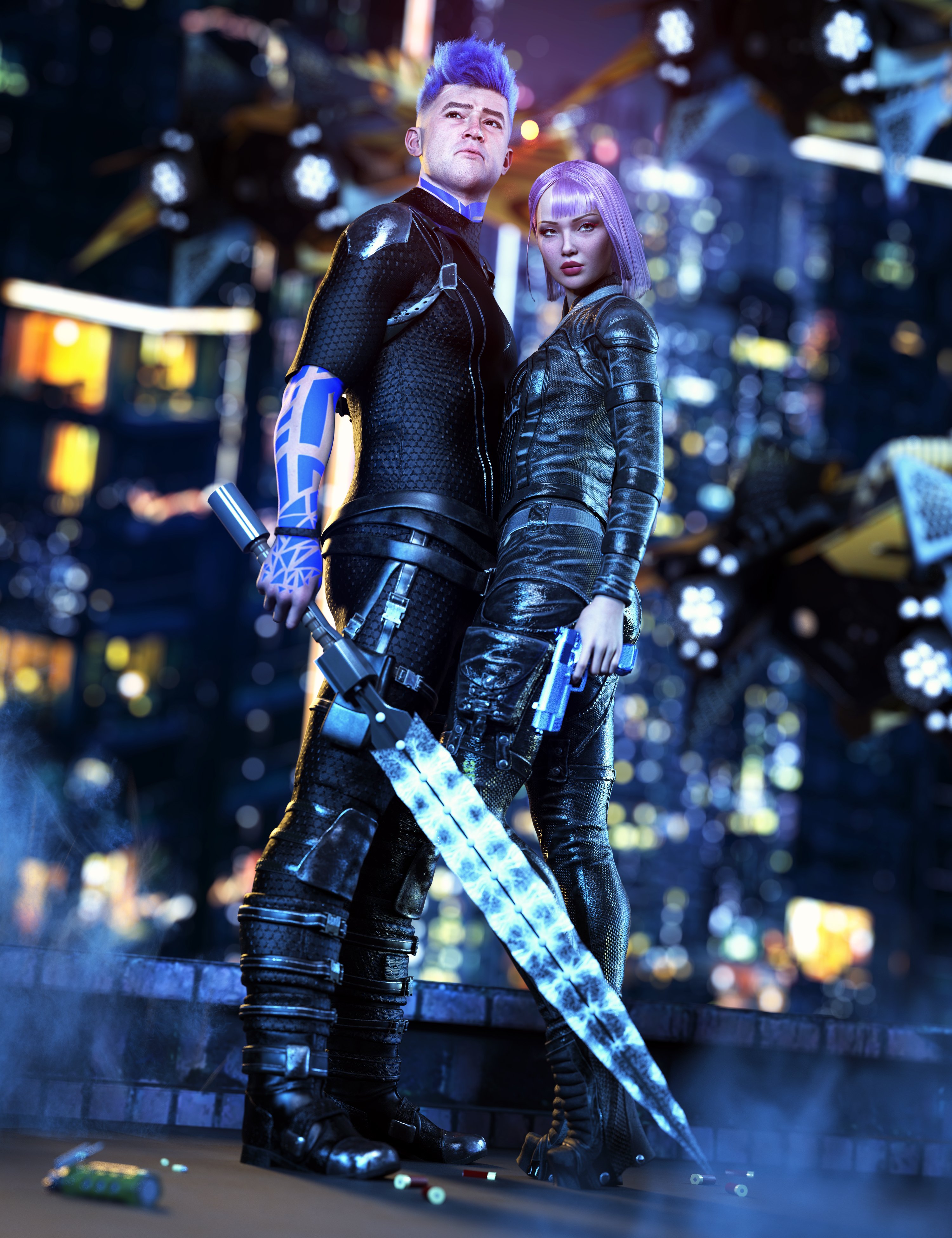 图片[1]-[daz姿势] 创世纪9的捍卫者-DAZ爱好者