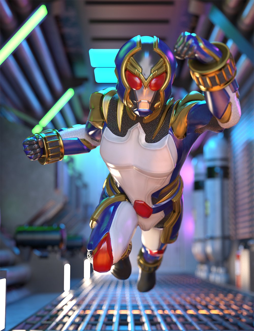 图片[1]-[daz服装] Genesis 8.1男性版的Speed Turbo-DAZ爱好者