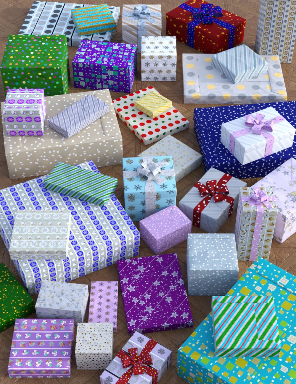 图片[1]-[daz道具] V3D礼品遮阳板-DAZ爱好者