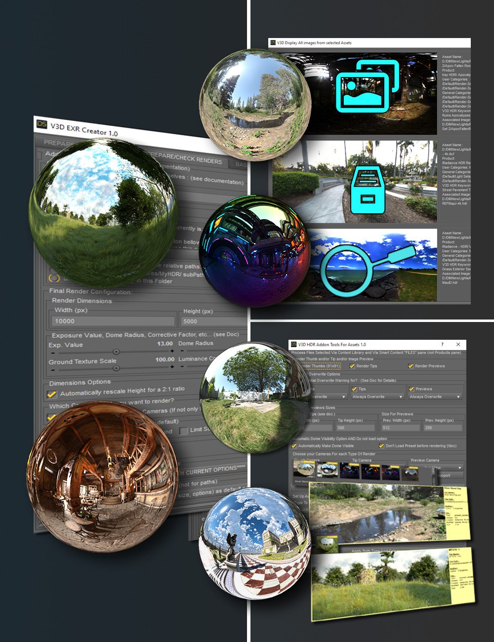图片[1]-[daz合集] V3D HDR主捆绑包-DAZ爱好者