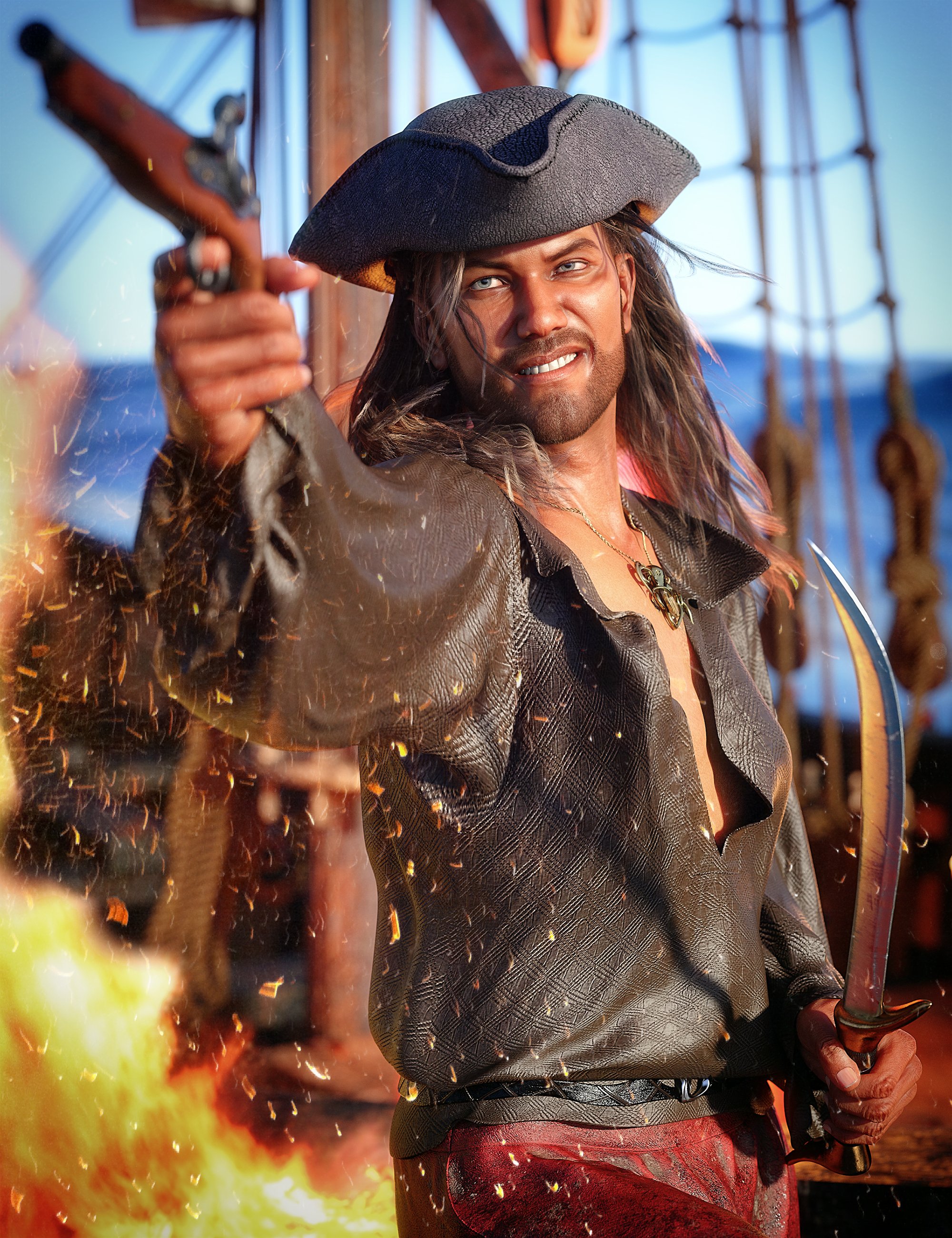 图片[1]-[daz角色] 华伦天奴8-DAZ爱好者