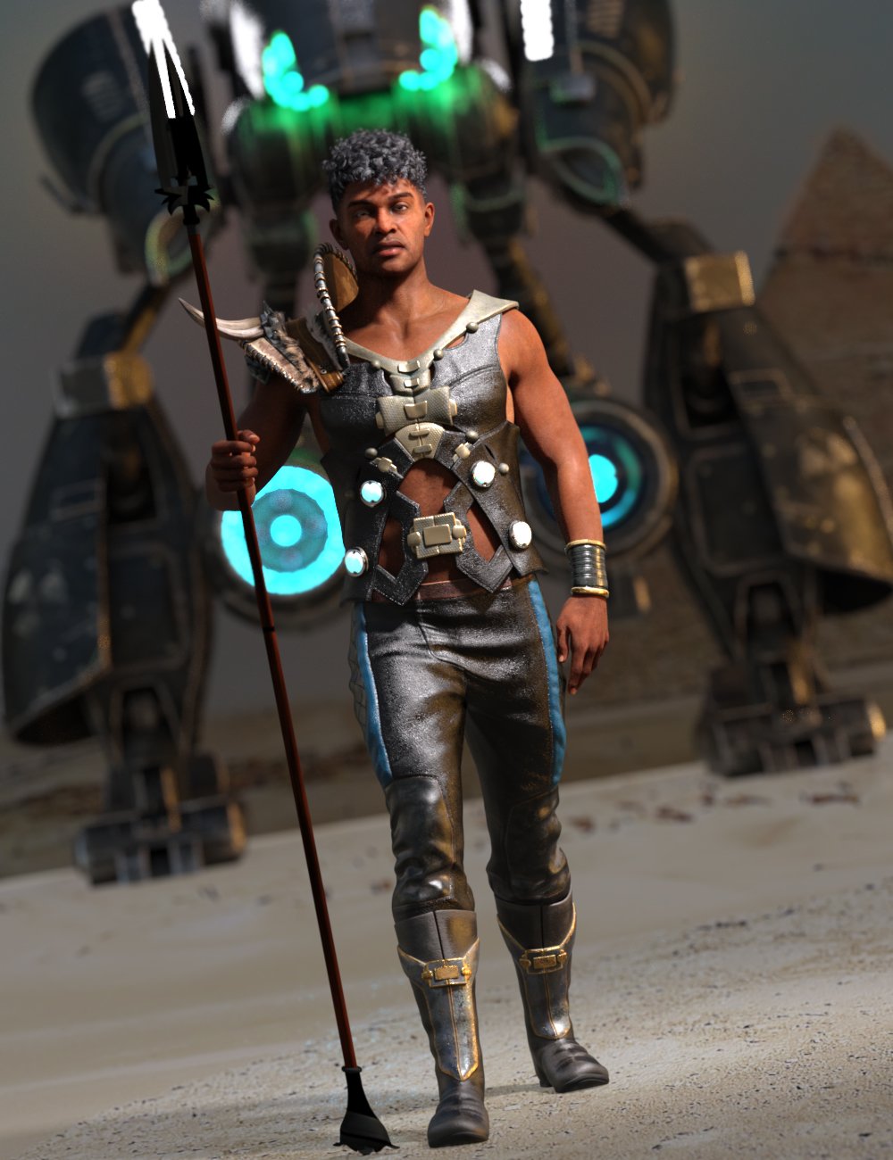 图片[1]-[daz姿势] 勇士科拉为科拉拍照8.1-DAZ爱好者