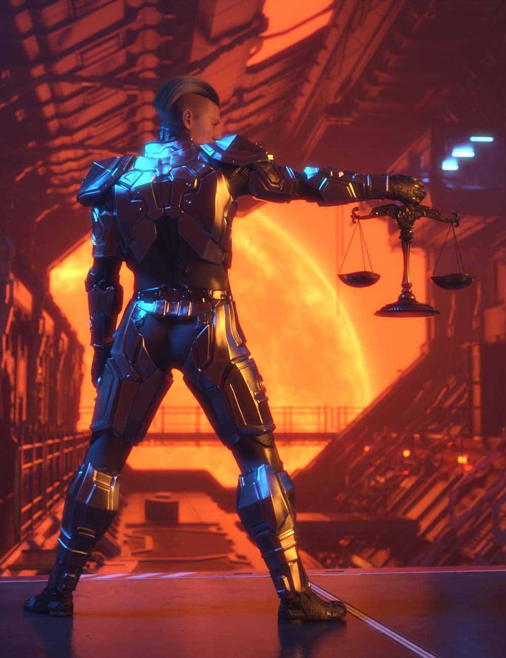 图片[1]-[daz合集] 十二星座天秤座捆绑包-DAZ爱好者