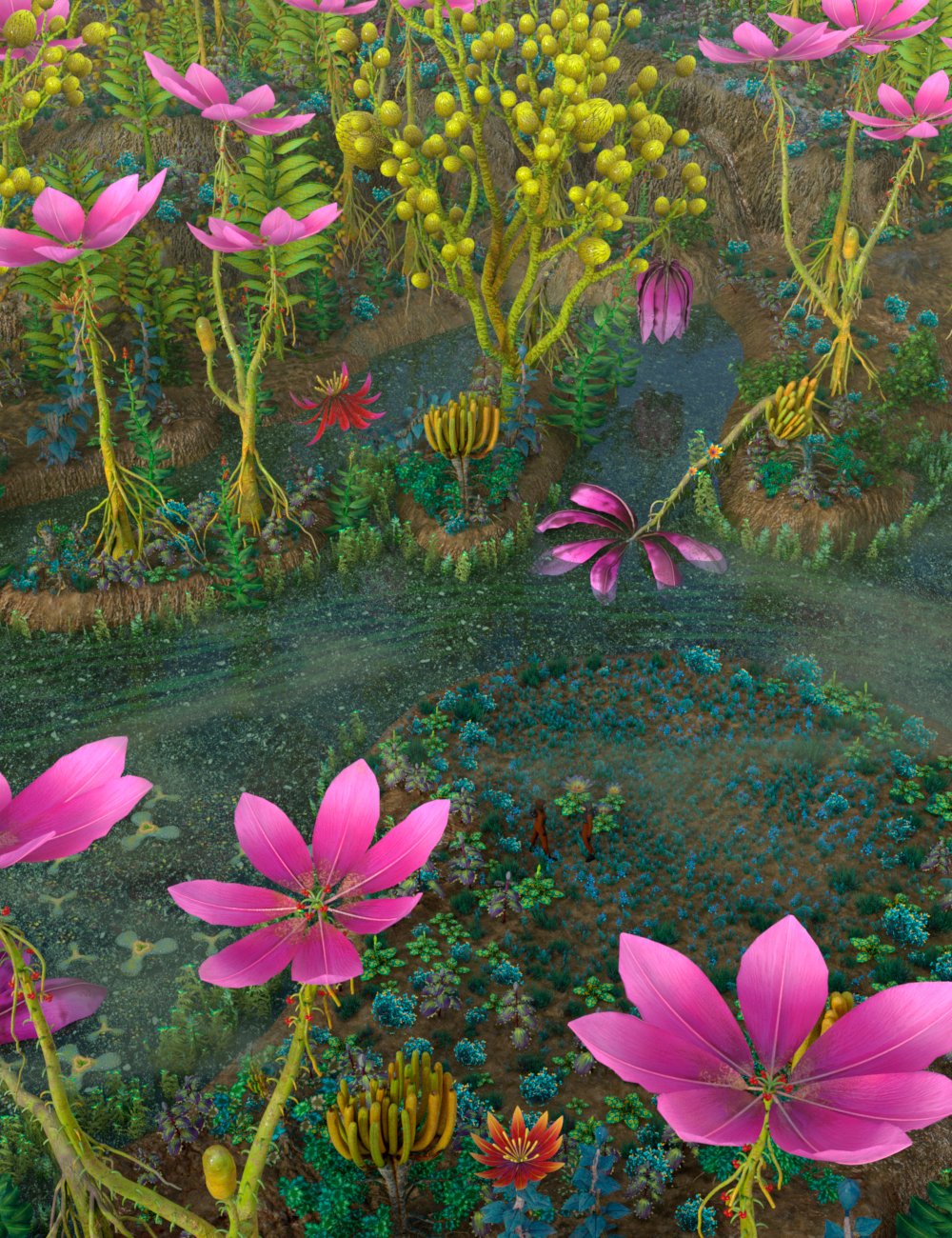 图片[1]-[daz场景] 行星赛琳娜-DAZ爱好者