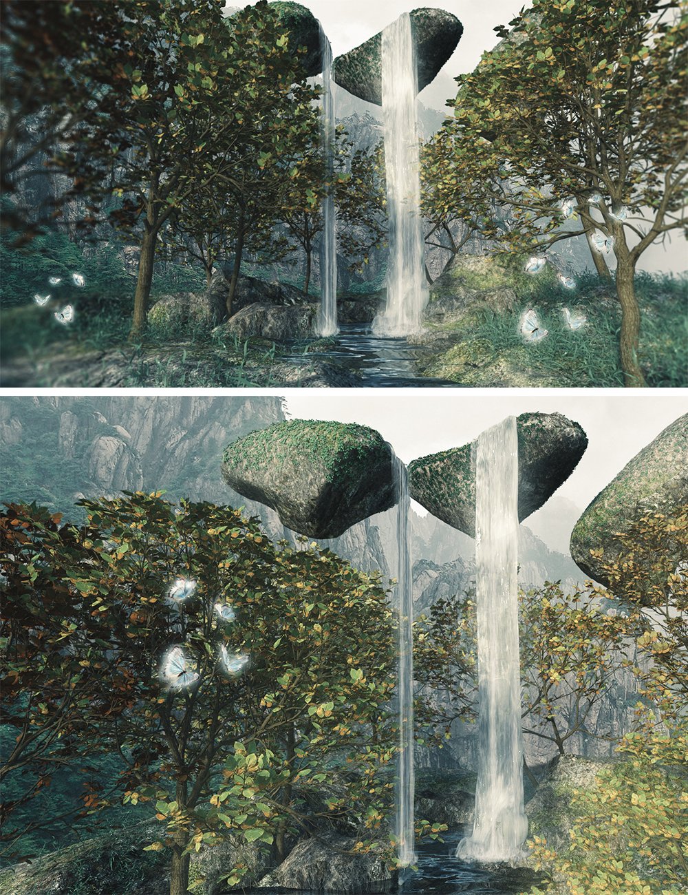 图片[1]-[daz场景] 奇幻森林-DAZ爱好者