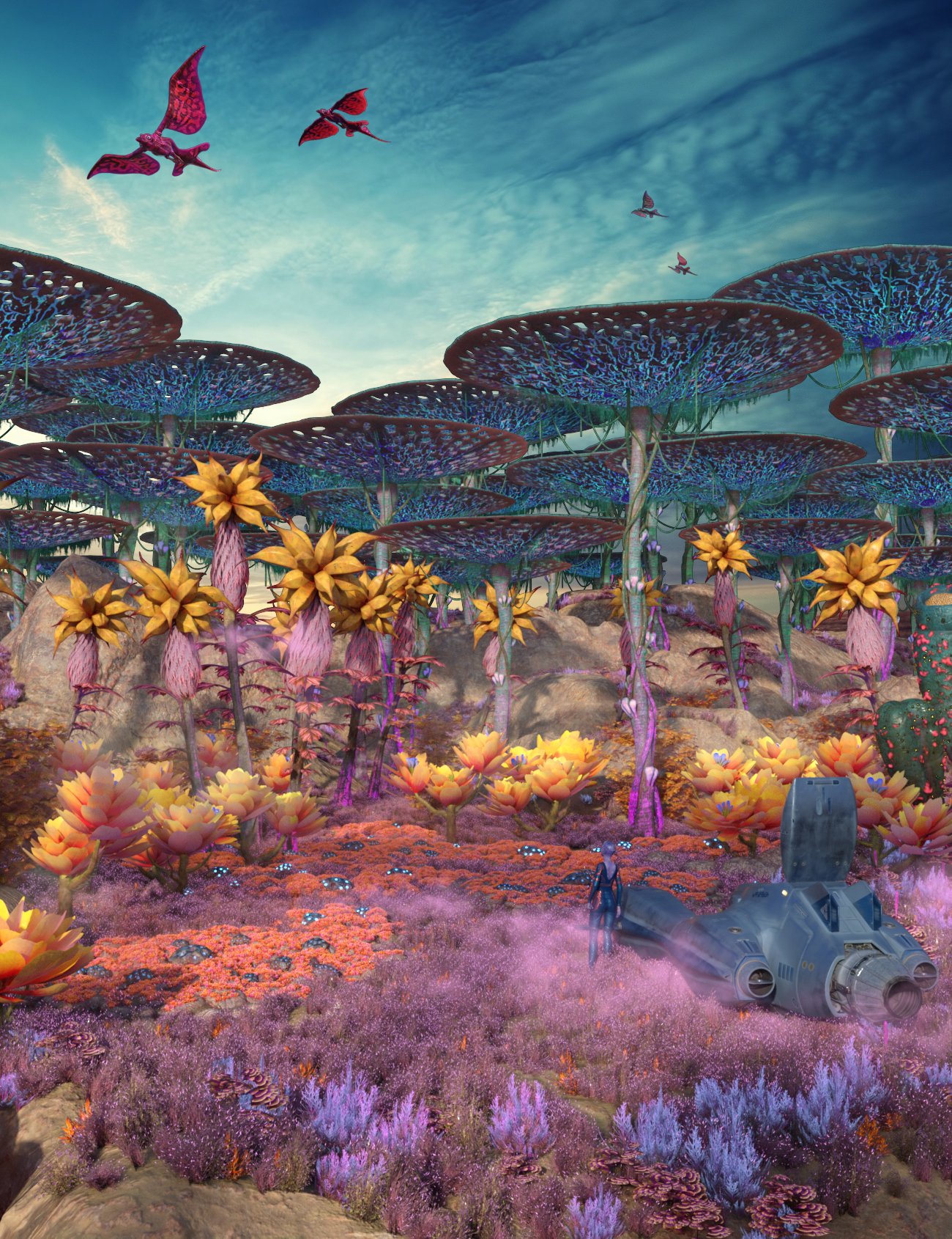 图片[1]-[daz场景] 行星Taira-DAZ爱好者