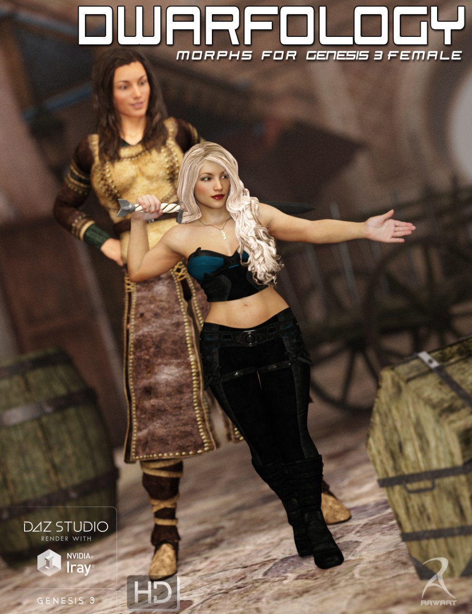 图片[1]-[daz角色] 创世纪3雌性HD的侏儒学形态-DAZ爱好者