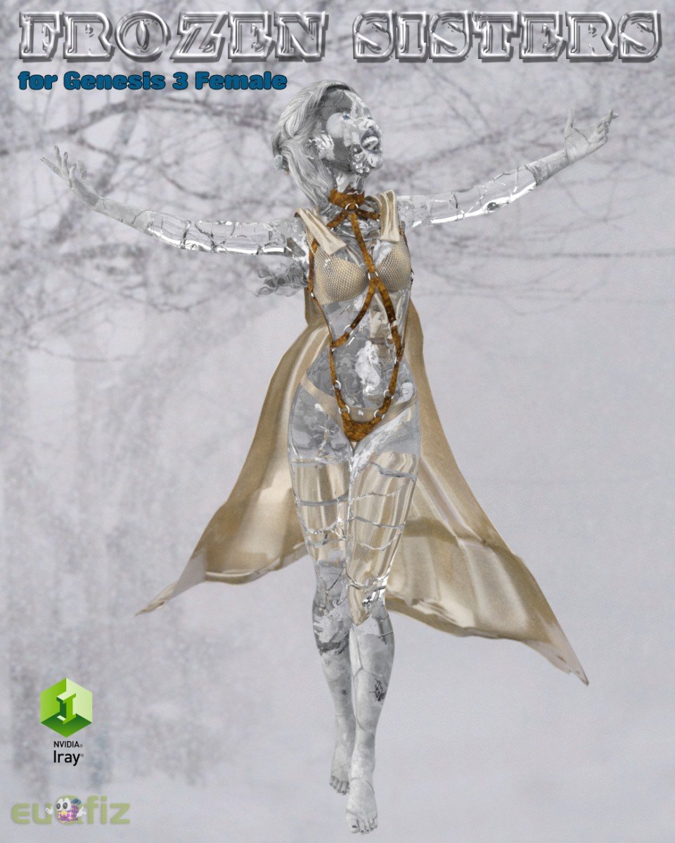 图片[1]-[daz角色] 《创世纪3》中的冷冻姐妹-DAZ爱好者