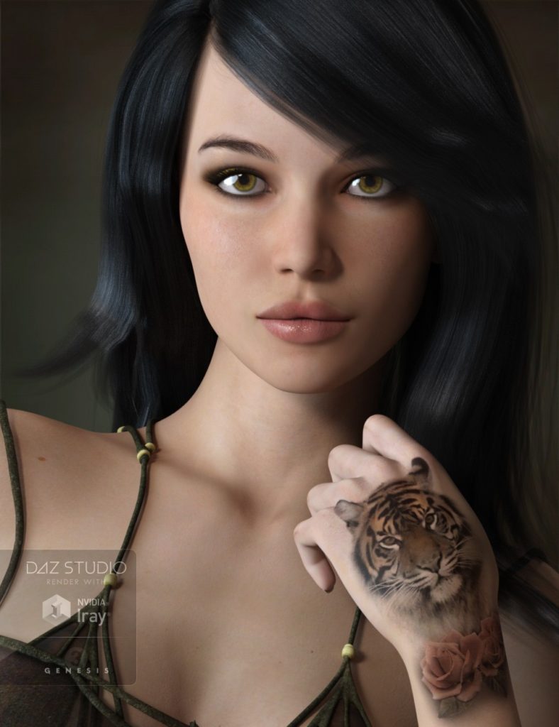 图片[1]-[daz角色] 推广伊夫林娜-DAZ爱好者