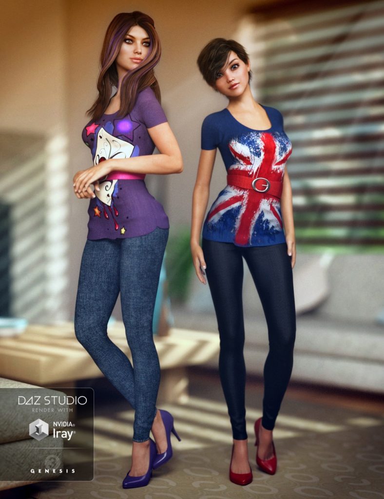 图片[1]-[daz服装] 阿比盖尔纹理-DAZ爱好者