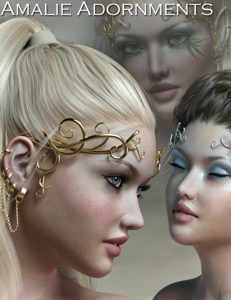 图片[1]-[daz服装] 创世纪3章的Amalie装饰品-DAZ爱好者