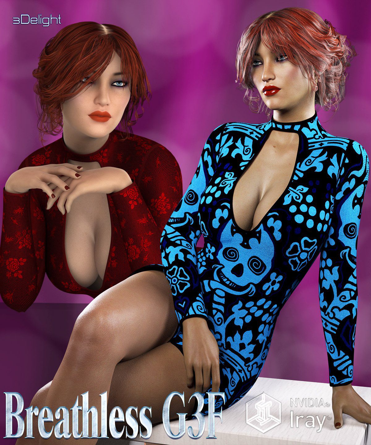 图片[1]-[daz服装] 气喘吁吁G3F-DAZ爱好者