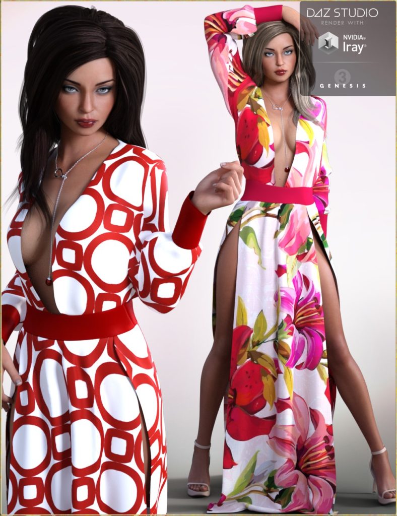 图片[1]-[daz服装] 《创世纪3》女性Daria礼服-DAZ爱好者