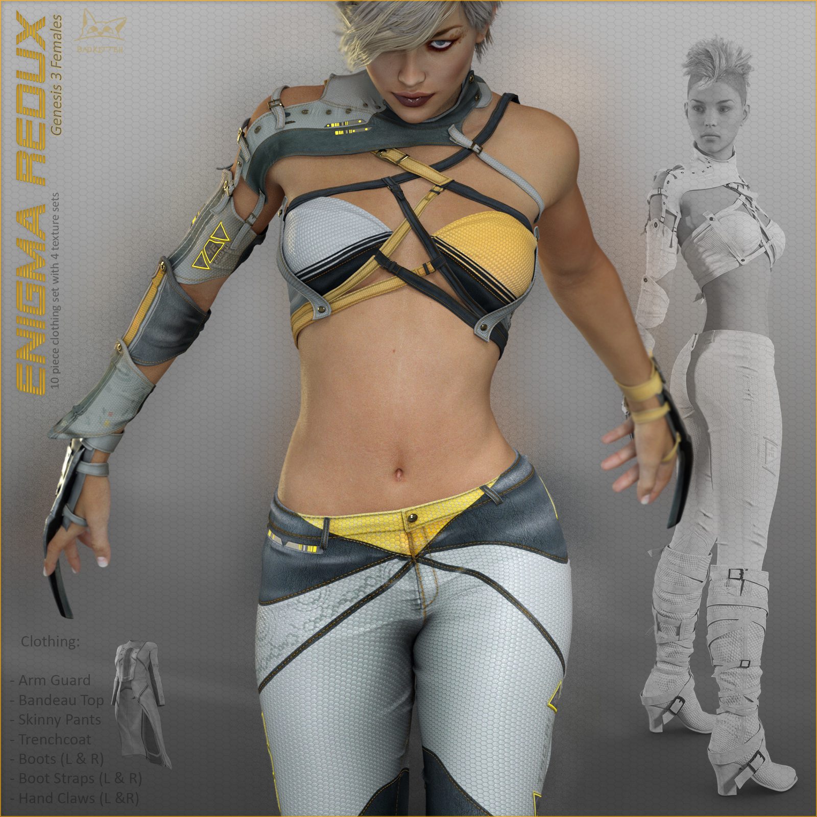 图片[1]-[daz服装] Enigma Redux G3F-DAZ爱好者