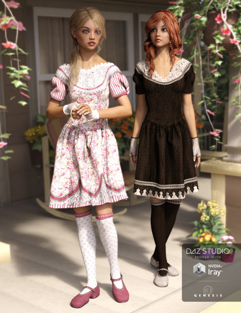 图片[1]-[daz服装] 少女的时尚-DAZ爱好者