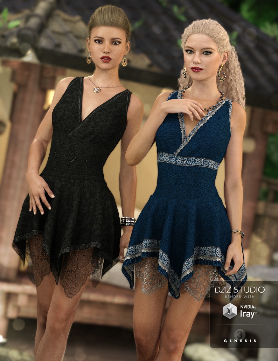 图片[1]-[daz服装] 晚上好，Hinata-DAZ爱好者