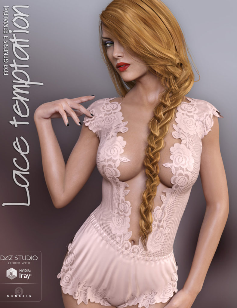 图片[1]-[daz服装] 创世纪3女性的蕾丝诱惑-DAZ爱好者