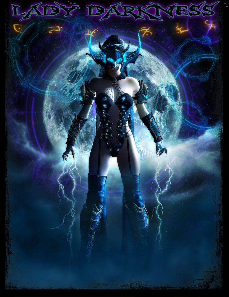 图片[1]-[daz服装] 《创世纪3》黑暗女神-DAZ爱好者