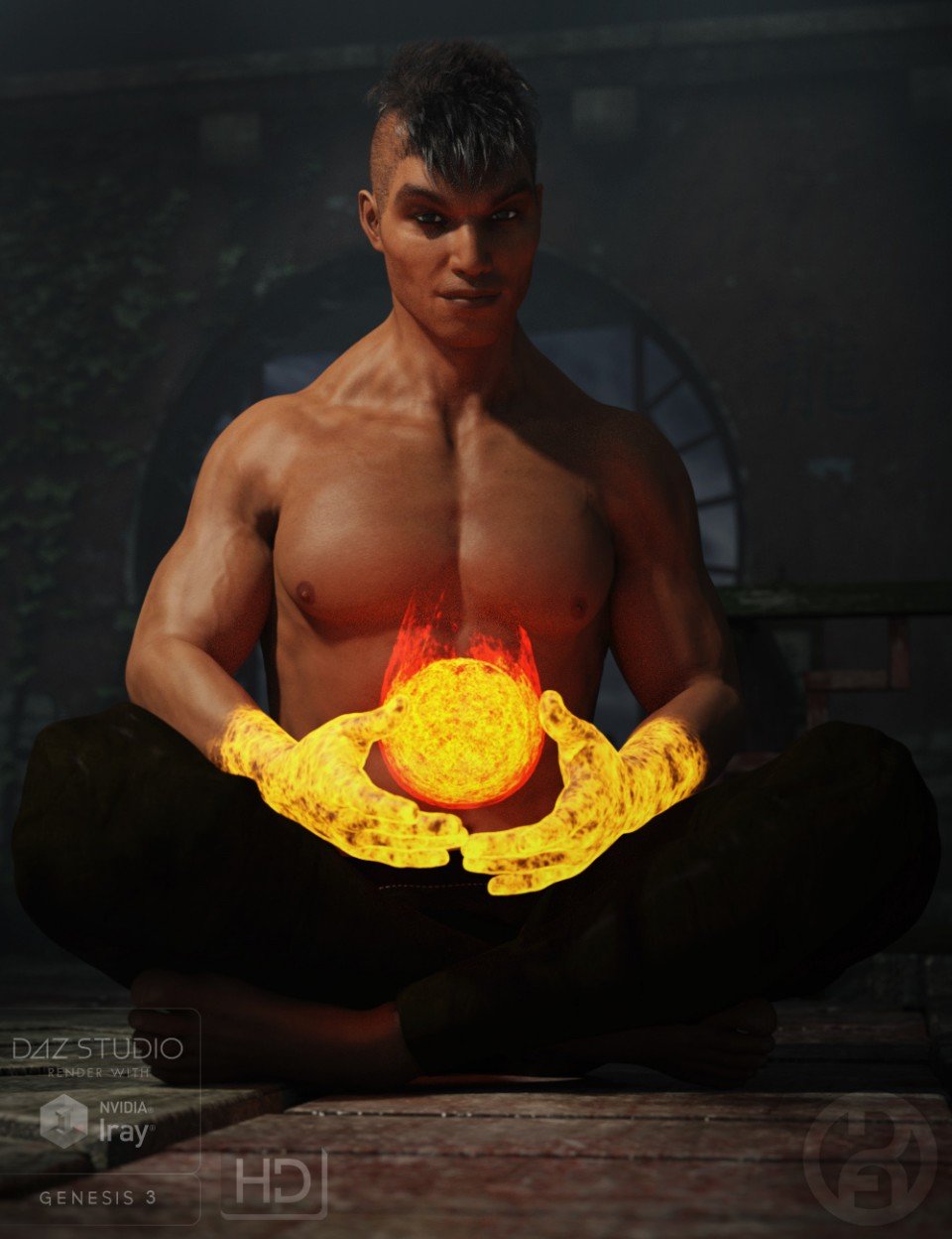 图片[1]-[daz服装] 创世纪3的PowerFist Plus-DAZ爱好者