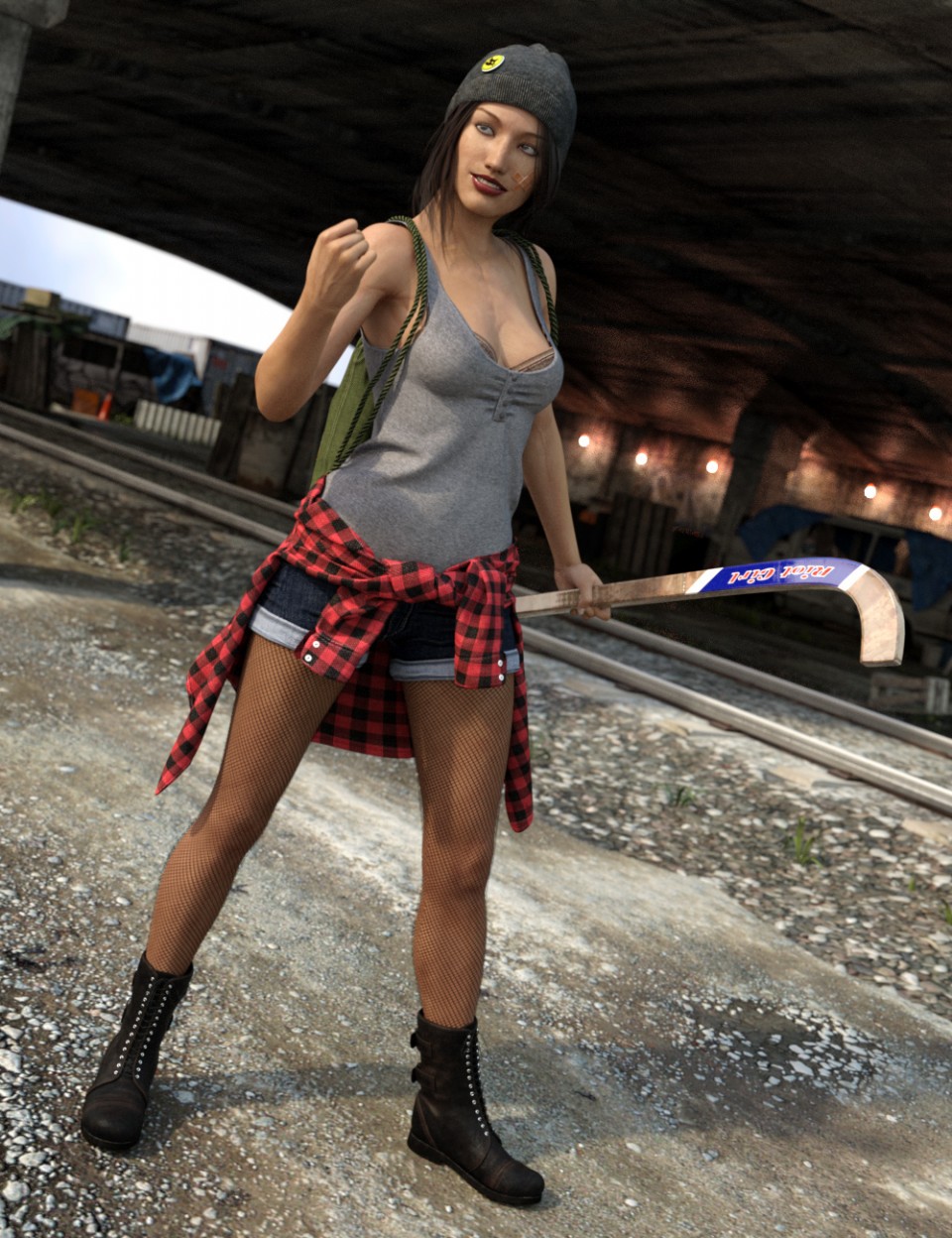 图片[1]-[daz服装] Riot Girl(创世纪3女)-DAZ爱好者