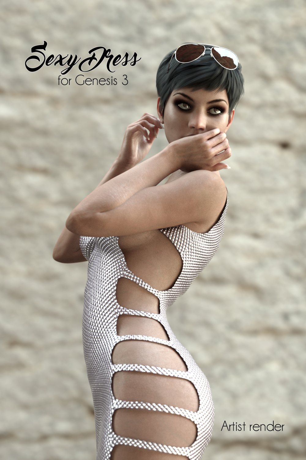 图片[1]-[daz服装] SP_Sexy_Dress for G3-DAZ爱好者