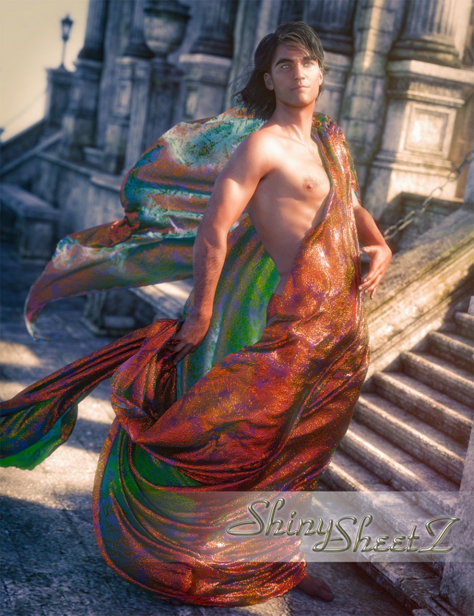 图片[1]-[daz服装] Genesis 3雄性闪亮小型张II-DAZ爱好者