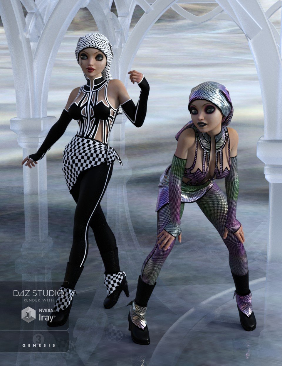 图片[1]-[daz服装] 时尚时尚的创世纪3女性(s)-DAZ爱好者