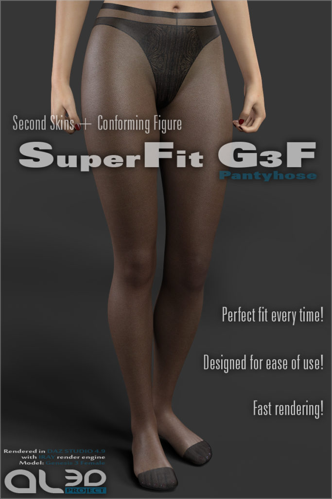 图片[1]-[daz服装] SuperFit G3F连裤袜-DAZ爱好者