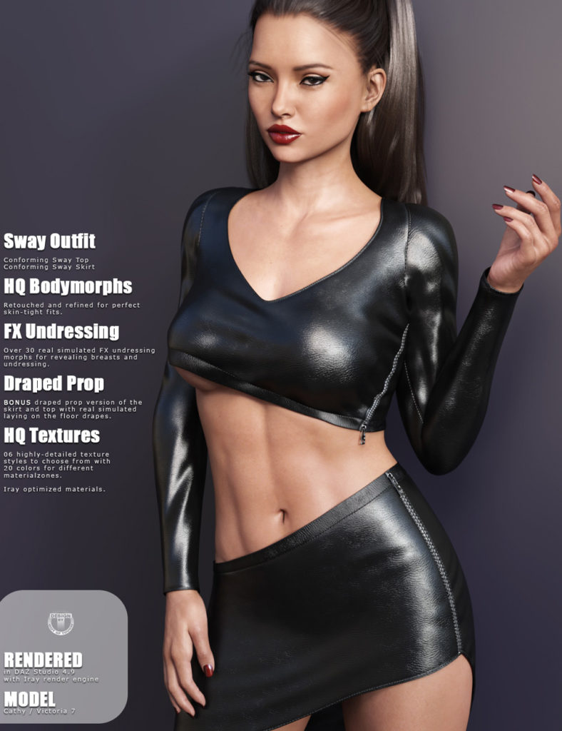 图片[1]-[daz服装] 创世纪3女性的摇摆服装-DAZ爱好者