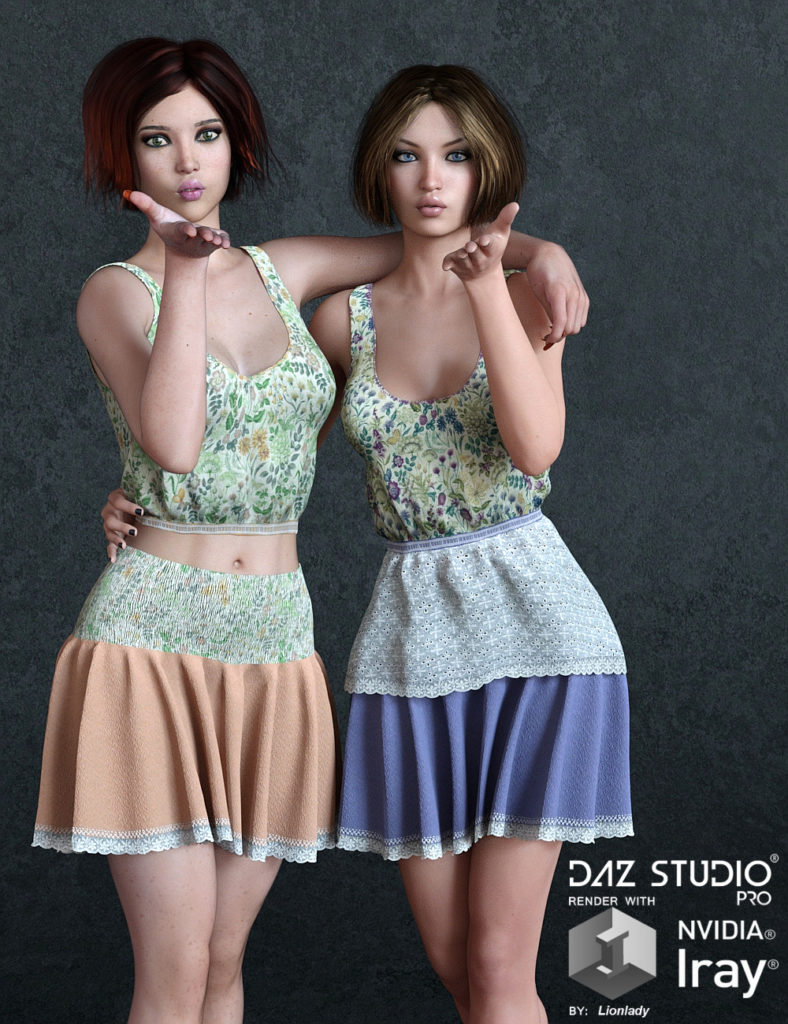 图片[1]-[daz服装] G3F的甜蜜夏日花开-DAZ爱好者